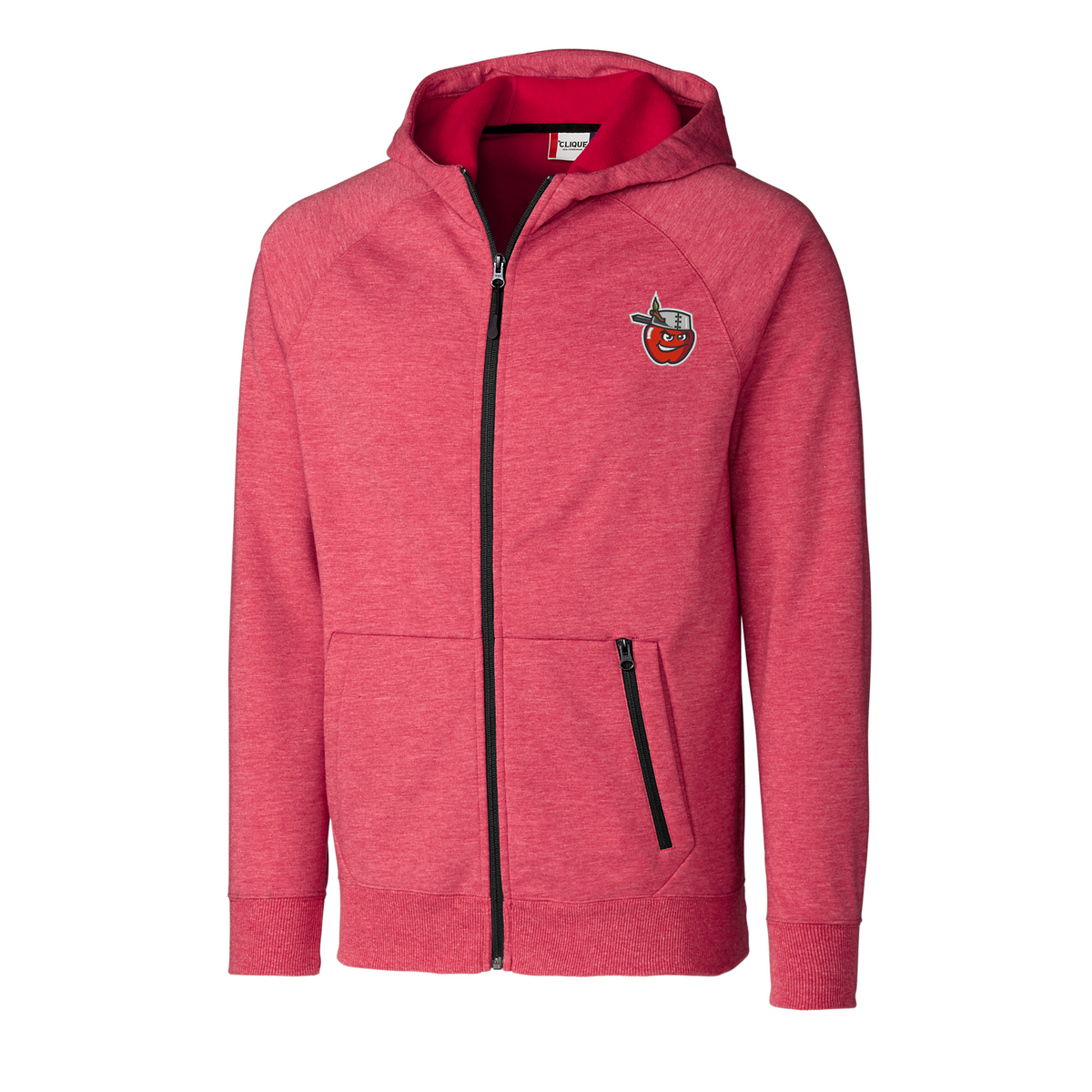 Fort Wayne TinCaps Lund Fleece Full Zip Red Hoodie Fort Wayne TinCaps