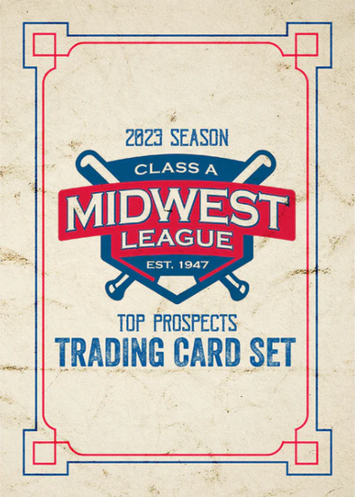Fort Wayne TinCaps 2023 Midwest League Top Prospects Card Set