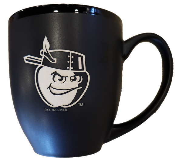 Fort Wayne TinCaps 15oz Black Matte Mug