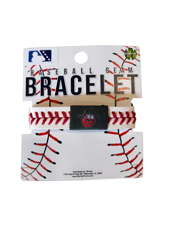 Fort-Wayne-TinCaps-Baseball-Seam-Bracelet