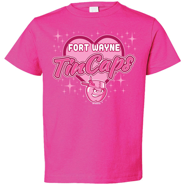 Fort Wayne TinCaps Jeepers Hot Pink Toddler Tee