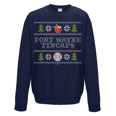 Fort-Wayne-TinCaps-Navy-Lights-Crewneck