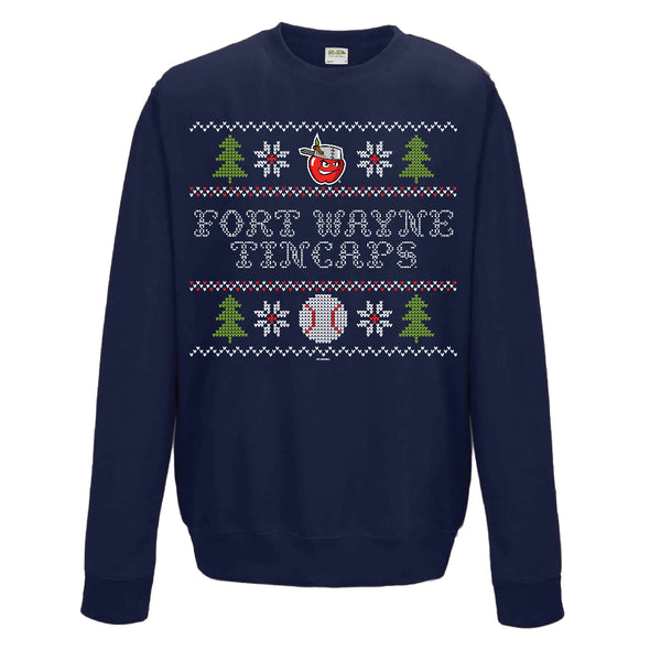 Fort-Wayne-TinCaps-Navy-Lights-Crewneck