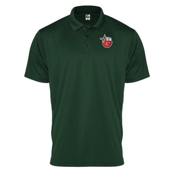 Fort-Wayne-TinCaps-Performance-Polo-Forest