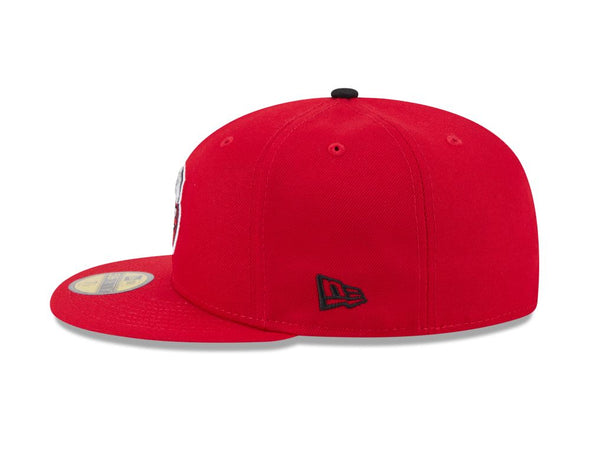 Fort Wayne TinCaps 2025 On-Field: 59FIFTY Alternate Red Cap