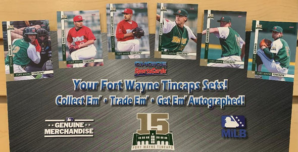 Fort Wayne TinCaps 2024 Team Card Set 2