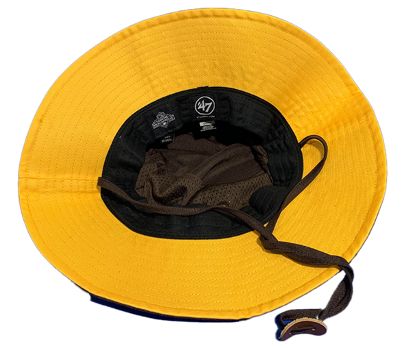Fort Wayne TinCaps Brown Panama Pail Bucket Hat 2