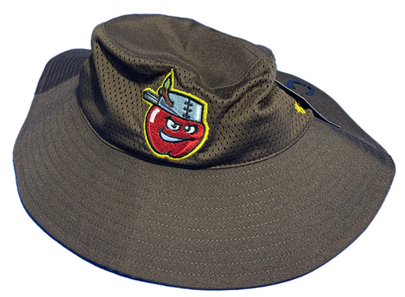 Fort Wayne TinCaps Brown Panama Pail Bucket Hat
