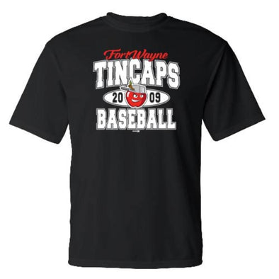 Fort Wayne TinCaps Crime Performance Black Tee