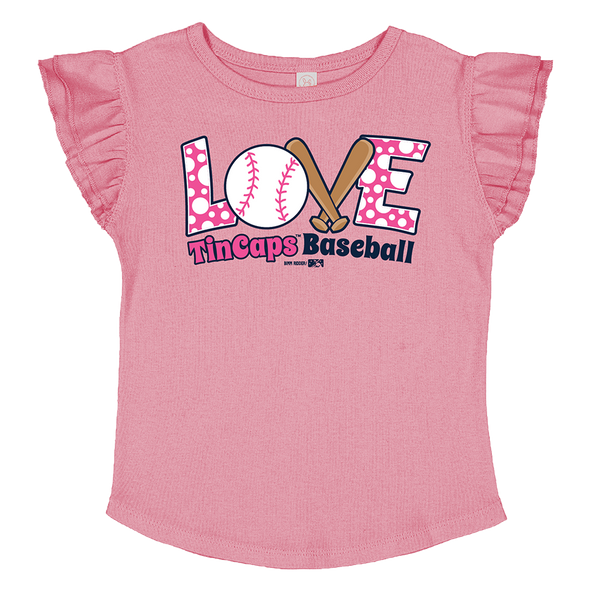 Fort Wayne TinCaps Elloh Flutter Sleeve Toddler Tee