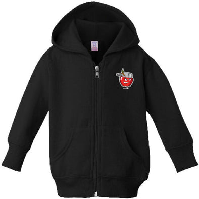 Fort Wayne TinCaps Infant Black Full-Zip Hoodie