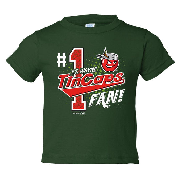 Fort Wayne TinCaps Infant Glidden Dark Green Tee