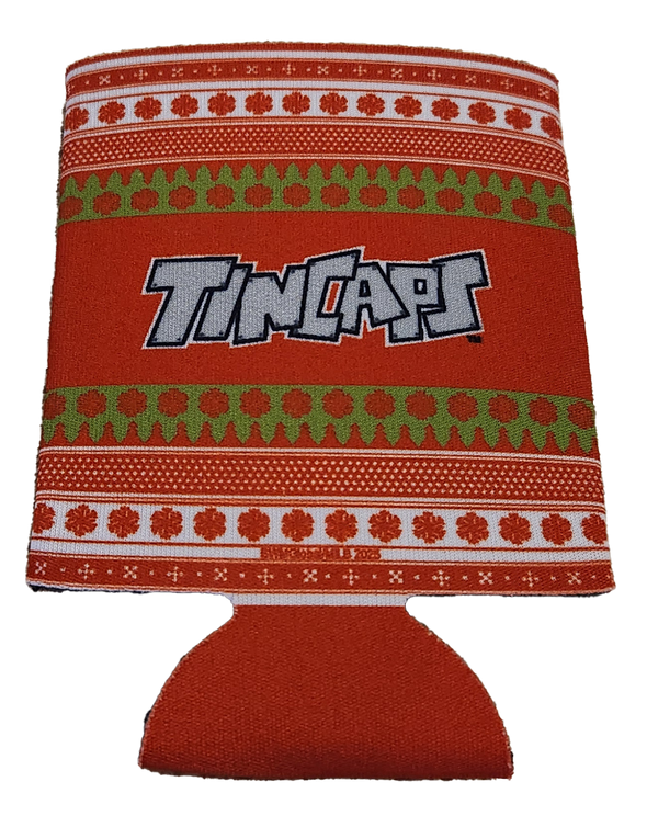 Fort Wayne TinCaps Koozie Christmas Sweater