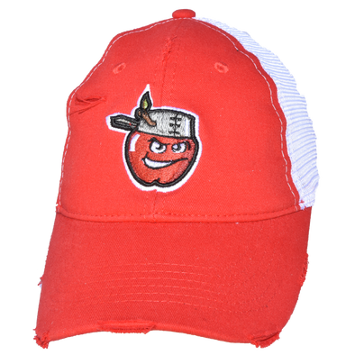 Fort Wayne TinCaps Lumi Red Ponytail Ladies Cap