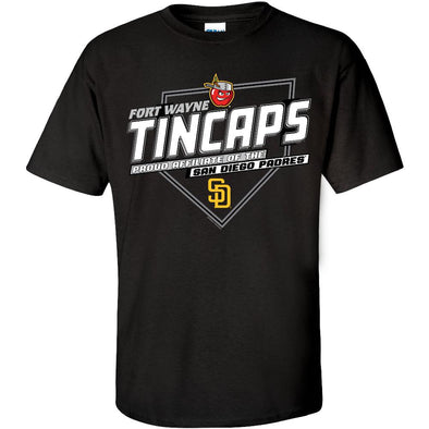 Fort Wayne TinCaps Nutrients Black Affiliate Tee