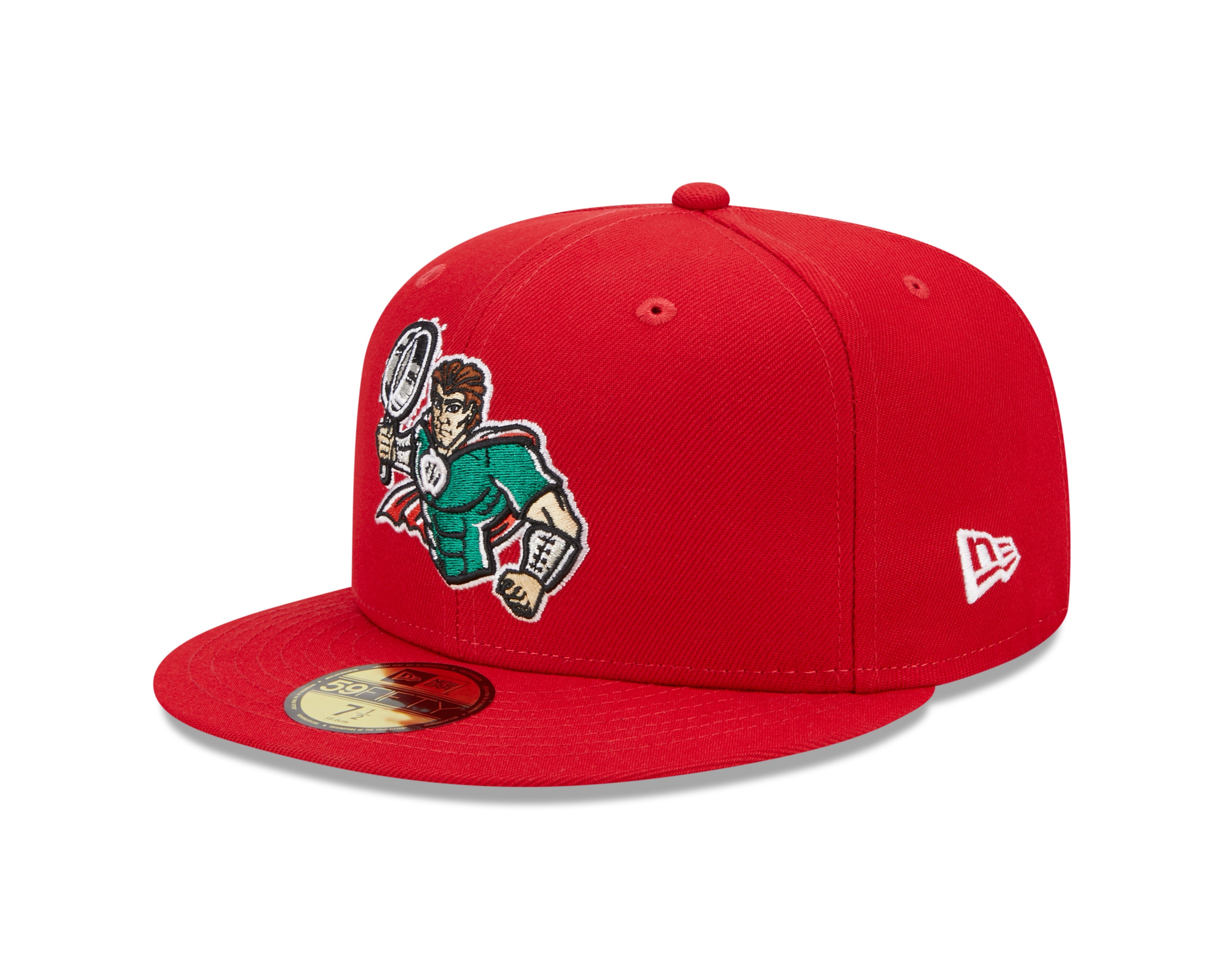 Men's Fort Wayne TinCaps New Era Gray Authentic Collection Road 59FIFTY  Fitted Hat