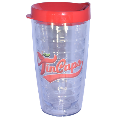 Fort Wayne TinCaps 16oz Tumbler Red