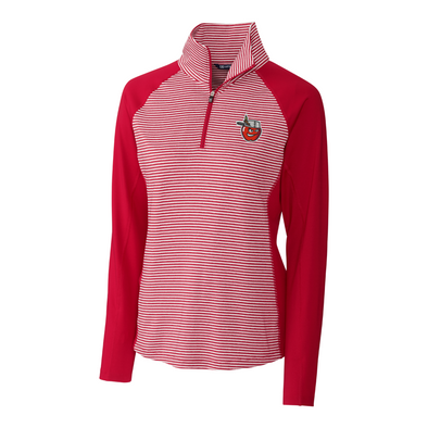 Fort Wayne TinCaps Forge Tonal Stripe Ladies Half Zip