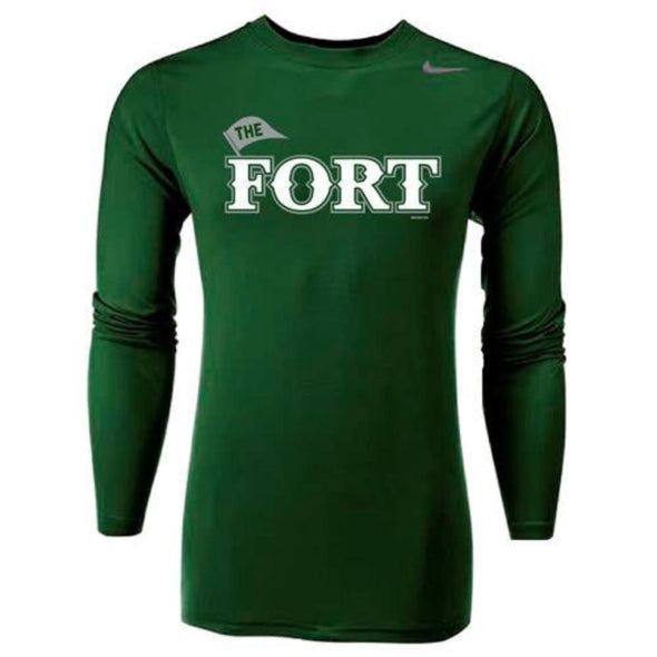 Fort Wayne TinCaps Green The Fort Dri-Fit Long Sleeve
