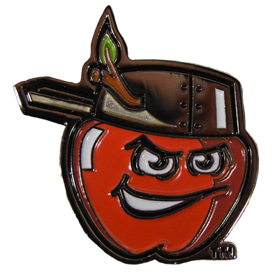 Fort Wayne TinCaps Lapel Pin Apple