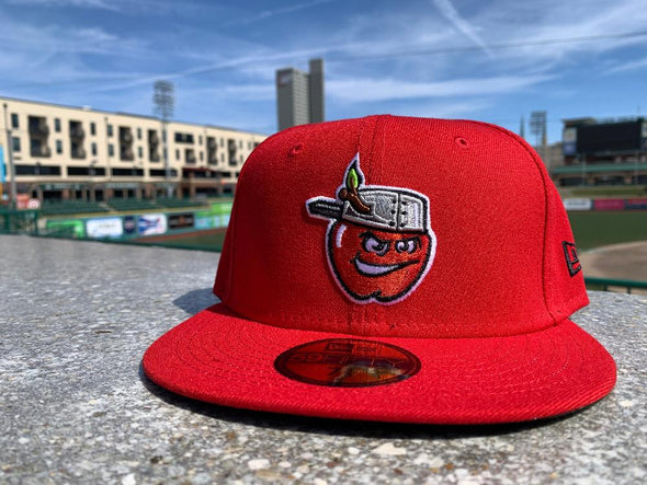 Fort Wayne TinCaps On-Field 59FIFTY All Red Alternate Cap 2