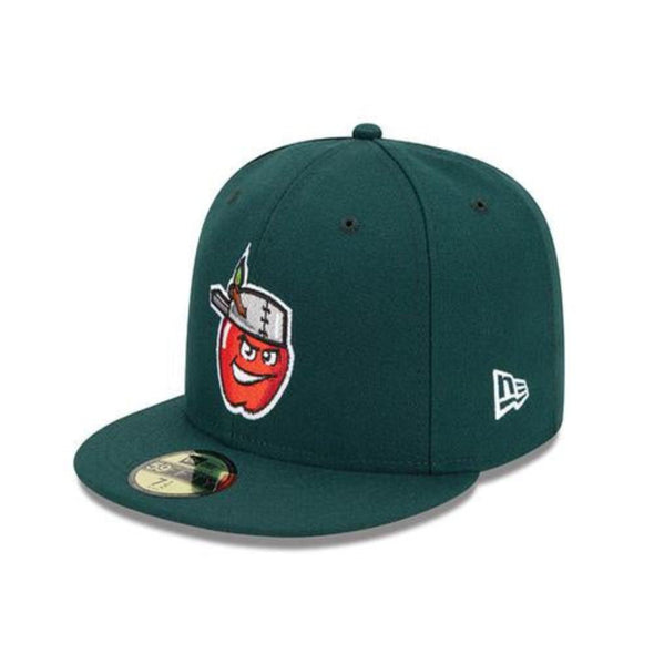Fort Wayne TinCaps On-Field 59FIFTY Home Dark Green Cap