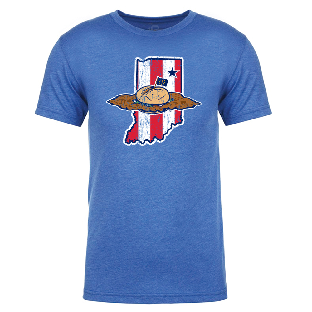 Hoosier State Tenderloins State Blue Tee – Fort Wayne TinCaps